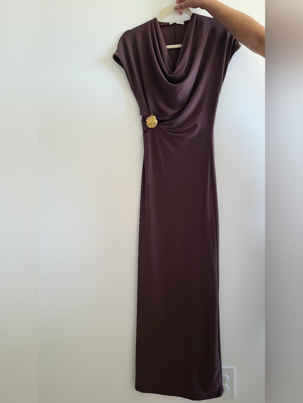 Zara Women's Small Brown Midi Dress
